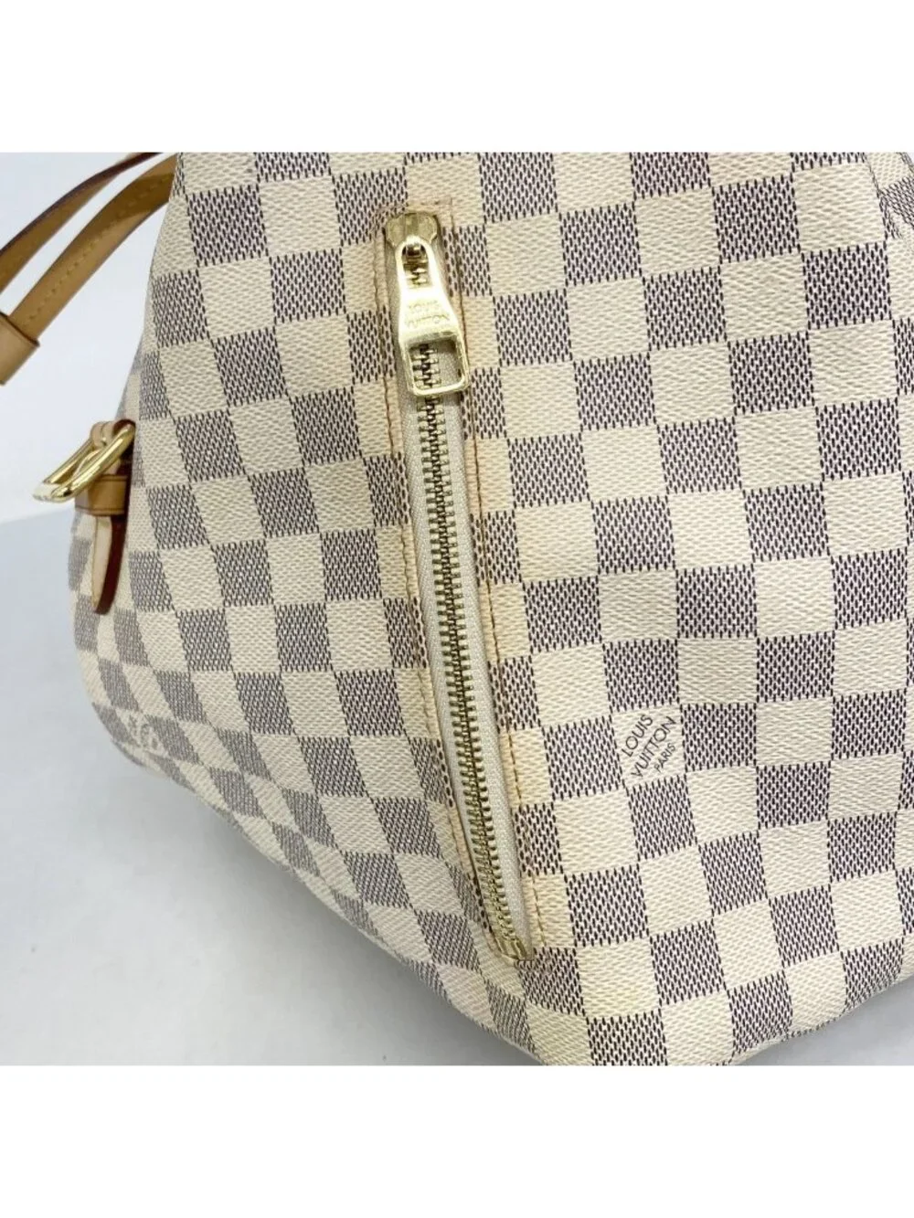 Louis Vuitton Backpack Damier Azur Sperone White